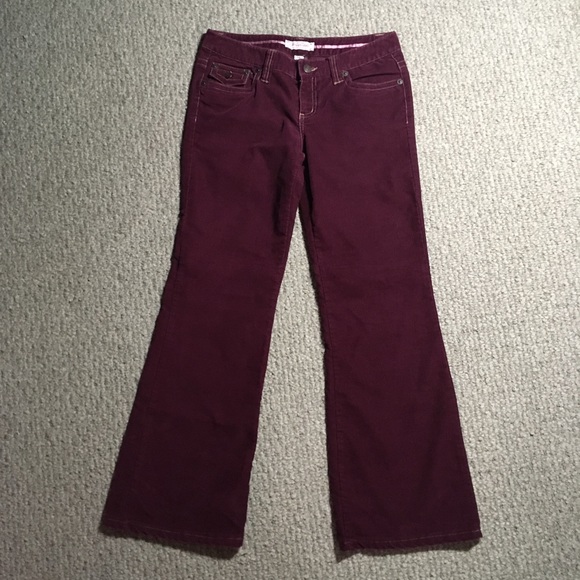Aeropostale Pants - Aeropostale wine/burgundy corduroy pants 31x30